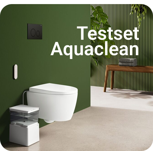 test Aquaclean douchetoilet set